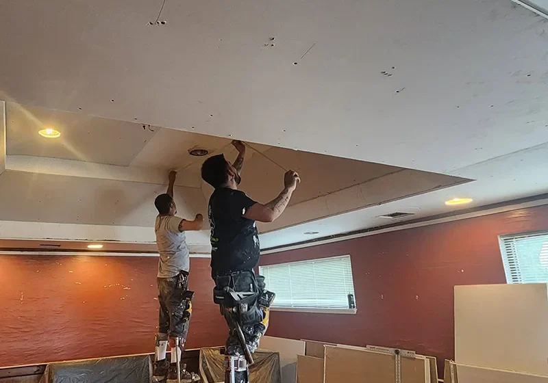 Commercial Services Drywall Intall 01 800